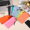 Unique Bargains Portable Drawstring Eyeglass Storage Bags 8 Pcs 7" x 3.5" - 4 of 4