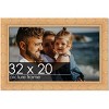 PosterPalooza | 32x20 Modern Bamboo Picture Frame, UV Acrylic, 5 Finishes - 2 of 4