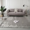 "Cozy Collection" Ultra Soft Fluffy Faux Fur Sheepskin Area Rug - 3 of 4