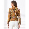 INSPIRE CHIC Women's Notched Lapel Open Front Business Casual Blazer - 4 of 4