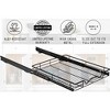 Hold N' Storage - Black Pull Out Cabinet Organizer, Heavy Duty Metal with Lifetime Limited Warranty - 4 of 4