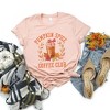 Simply Sage Market Women's Coquette Pumpkin Spice Coffee Short Sleeve Graphic Tee - 3 of 4