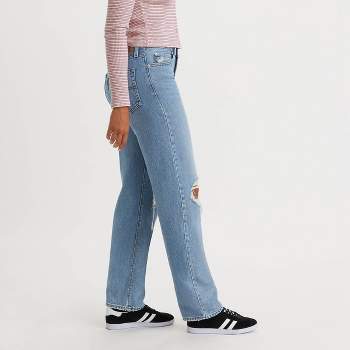 Levi's® Women's Mid-rise 94's Baggy Cargo Wide Leg Jeans - Olive