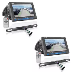 Pyle PLCMTR70 Rearview Backup Camera & Video Monitor System Kit 7" Display 