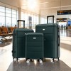 TUYOHW 20/24/28 Inch 3 PCs Carry on Suitcase Sets with Handle Password Lock,Carry on Luggage Sets for Family Trips - 2 of 4