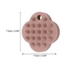 Unique Bargains Hangable Hair Brush 2.95"x2.95"x0.98" 1 Pc - 3 of 4