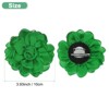 Unique Bargains Alloy Satin Fabric Big Rose Flower Dainty Brooches 1 Pc - 3 of 4