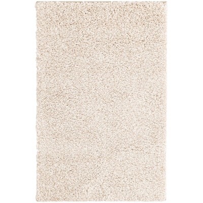 Ivory Shag Bliss 9' x 12' Synthetic Easy-Care Area Rug