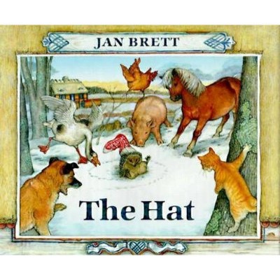 The Hat - by  Jan Brett (Hardcover)