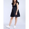 Women's V Neck Flutter Sleeve Tiered Mini Dress | Motherhood Maternity - 3 of 4