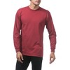 Pro Club Men's Heavyweight Cotton Long Sleeve Crew Neck T-Shirt - 4 of 4