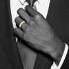 Black Bow Jewelry 2mm to 6mm 10K Yellow Gold Lightweight Half Round Standard Fit Band - 4 of 4