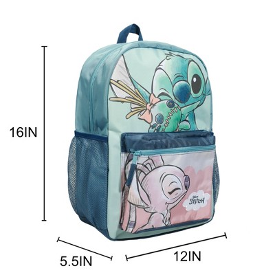 Lilo & Stitch Disney Stitch & Angel 16" Backpack — фото 4