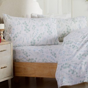 Market & Place Alpine Cotton Flannel Printed Sheet Set - 1 of 4