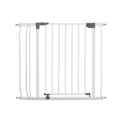 Dreambaby L776 Liberty 29.5 to 36.5 Inch Baby and Pet Wall to Wall Safety Gate with Auto Close Feature for Doors, Stairs, and Hallways, White