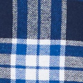 navy white blue plaid