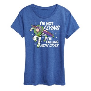 Women's - Disney - Im Not Flying Short Sleeve Graphic T-Shirt - 1 of 4