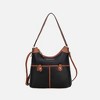 MKF Collection Harper Vegan Color Block Leather Women’s Shoulder Hobo Bag by Mia K - 2 of 4