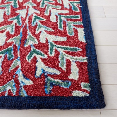 Elegant Ivory Square Hand-Tufted Wool Rug - 5' Dimension