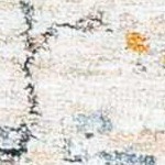 mustard, medium gray, light blue, navy