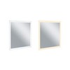 CWI Lighting Abigail Square Matte White LED 36 in. Mirror From our Abigail Collection - 3 of 4