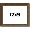 PosterPalooza | Photo Size Sculpted Gold Picture Frame - UV Acrylic, Foam Board Backing, Hanging Hardware - 2 of 4