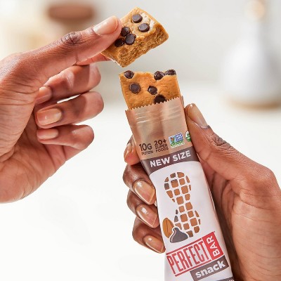Perfect Bar Organic Snack Dark Chocolate Chip Peanut Butter Protein Bars - 16.9oz/10ct