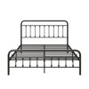 CAVINAS Heavy-Duty Metal Platform Bed Frame with High Headboard, Noise-Free Twin Size Bed Frame with Under-Bed Storage (No Box Spring Needed) - 3 of 4
