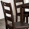 HOMES: Inside + Out 5pc Danca Transitional Square Dining Table Set  - 2 of 3