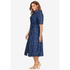 Jessica London Women's Plus Size Soft Denim Shirtdress - image 4 of 4