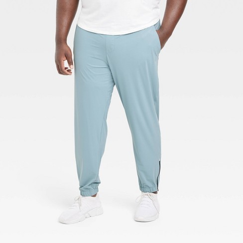 Men's Big Lightweight Tricot Joggers - All In Motion™ Light Blue 2XL