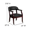 Flash Furniture Conference Chair with Accent Nail Trim and Casters - image 4 of 4