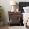 Karl Home | Solid Wood Nightstand with One Drawer - 3 of 4