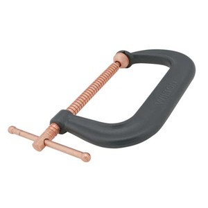 Wilton  Spatter Resist C-Clamp,10-1/8",8000 lb. 410-P - 1 of 1