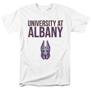 Men's University at Albany Official Stacked T-Shirt - 1 of 4