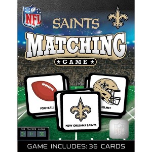 MasterPieces Officially Licensed NFL New Orleans Saints Matching Game for Kids and Families - 1 of 4