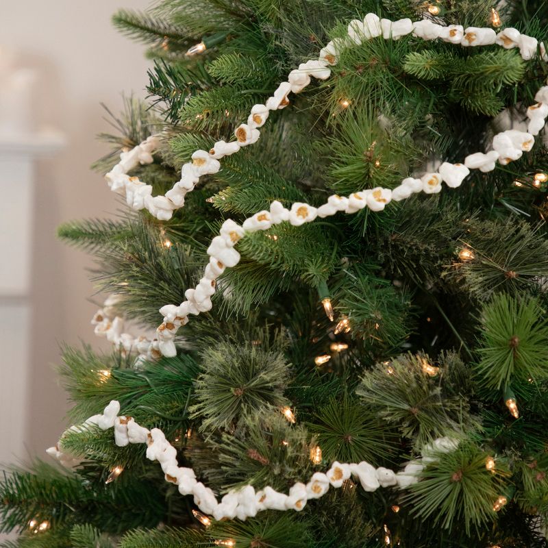 Northlight 9' Traditional Faux Popcorn Christmas Garland, Unlit, 3 of 5