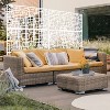 CAVINAS Matrix Metal Decorative Patio Screens, Outdoor & Indoor, Freestanding Decorative Privacy Screen for Deck Balcony Patio - 3 of 4