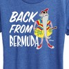 Women's - Disney - Straight Outta Bermuda Short Sleeve Graphic T-Shirt - 2 of 4