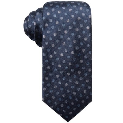 Ryan Seacrest Mens Dozzo Polka Dot Self-tied Necktie