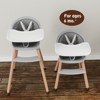 Fodoss 3-in-1 Wooden High Chair for Babies and Toddlers,Convertible Easy Clean Infant Highchair,Modern Design Silla para Comer De Bebe - 3 of 4