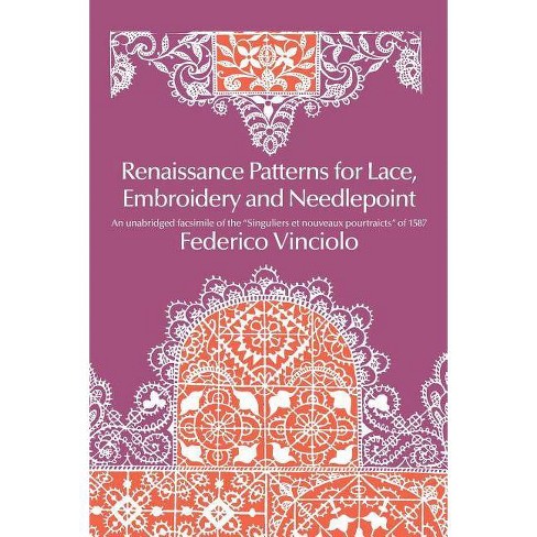 Renaissance Patterns for Lace, Embroidery and Needlepoint - (Dover Pictorial Archives) by  Federico Vinciolo (Paperback) - image 1 of 1