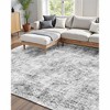VEVOR Area Rug, 6 x 9 ft Large Washable Boho Rug, Non-Slip and Tear-Resistant Soft Carpet, Pet Friendly Bohemian Area Rugs,Indoor Mat for Bedroom,Gray - 3 of 4