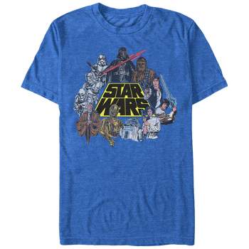 Men's Star Wars Classic Characters T-Shirt