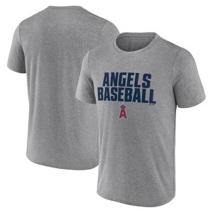 MLB Los Angeles Angels Men's Gray Athletic T-Shirt - 1 of 3