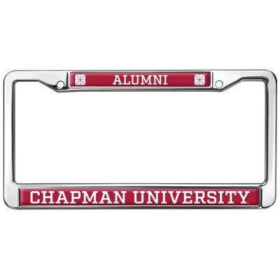 Chapman University Alumni Full Size Standard License Plate Metal Frame