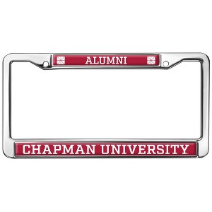 Chapman University Alumni Full Size Standard License Plate Metal Frame - 1 of 4