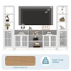 3-Piece Large TV Stand with Bookshelves for TVs Up to 70", TV Entertainment Center Media Center with Doors and Shelves, 70 Inch TV Hutch - 2 of 4