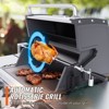 VEVOR Universal Grill Rotisserie Kit for Grills, Electric BBQ Grill with 110V 9W Motor, Stainless Steel Automatic Grilling Kit - 3 of 4