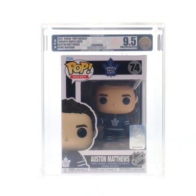 Funko Toronto Maple Leafs NHL Funko POP Vinyl Figure | Auston Matthews (Home Uniform) | Rated AFA 9.5